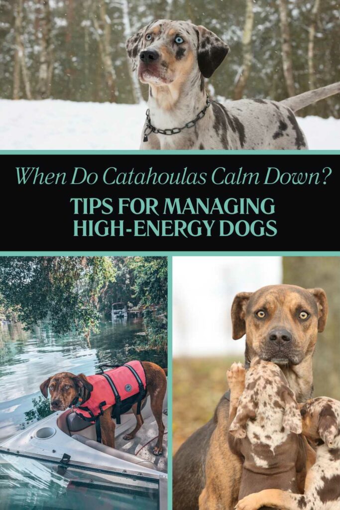 Tips for Managing High-Energy Dogs- When do Catahoulas calm down