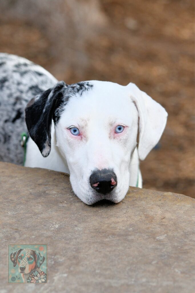 Living with a Deaf Catahoula